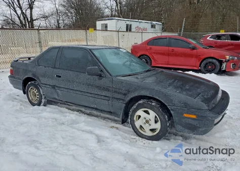 1991 Honda Prelude Si Alb from USA, damaged, VIN JHMBA4157MC013709